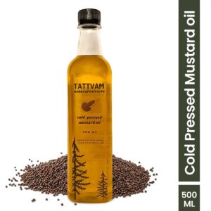 Pure cold pressed odourless mustard oil – Tattvam Natural